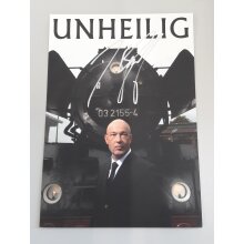 Unheilig - Postkarte - Graf vor Lok - A5 - original...