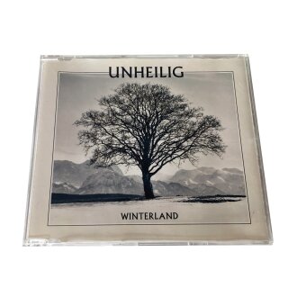 Unheilig - Winterland - 2-Track Single mit Unterschrift DER GRAF