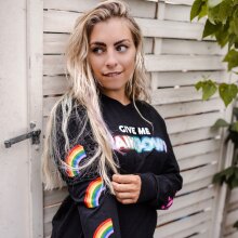 Chany Dakota - Longsleeve - Give Me Rainbows - S