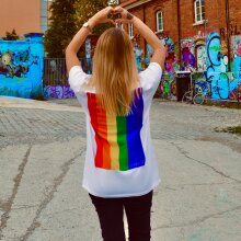 Julia Kautz - T-Shirt - Liebe diese Liebe Pride M