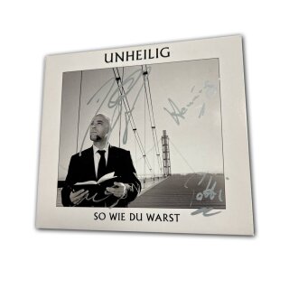 Unheilig - So wie Du warst - 2 Track Limited Edition - Digipack mit Unterschrift Graf & Band